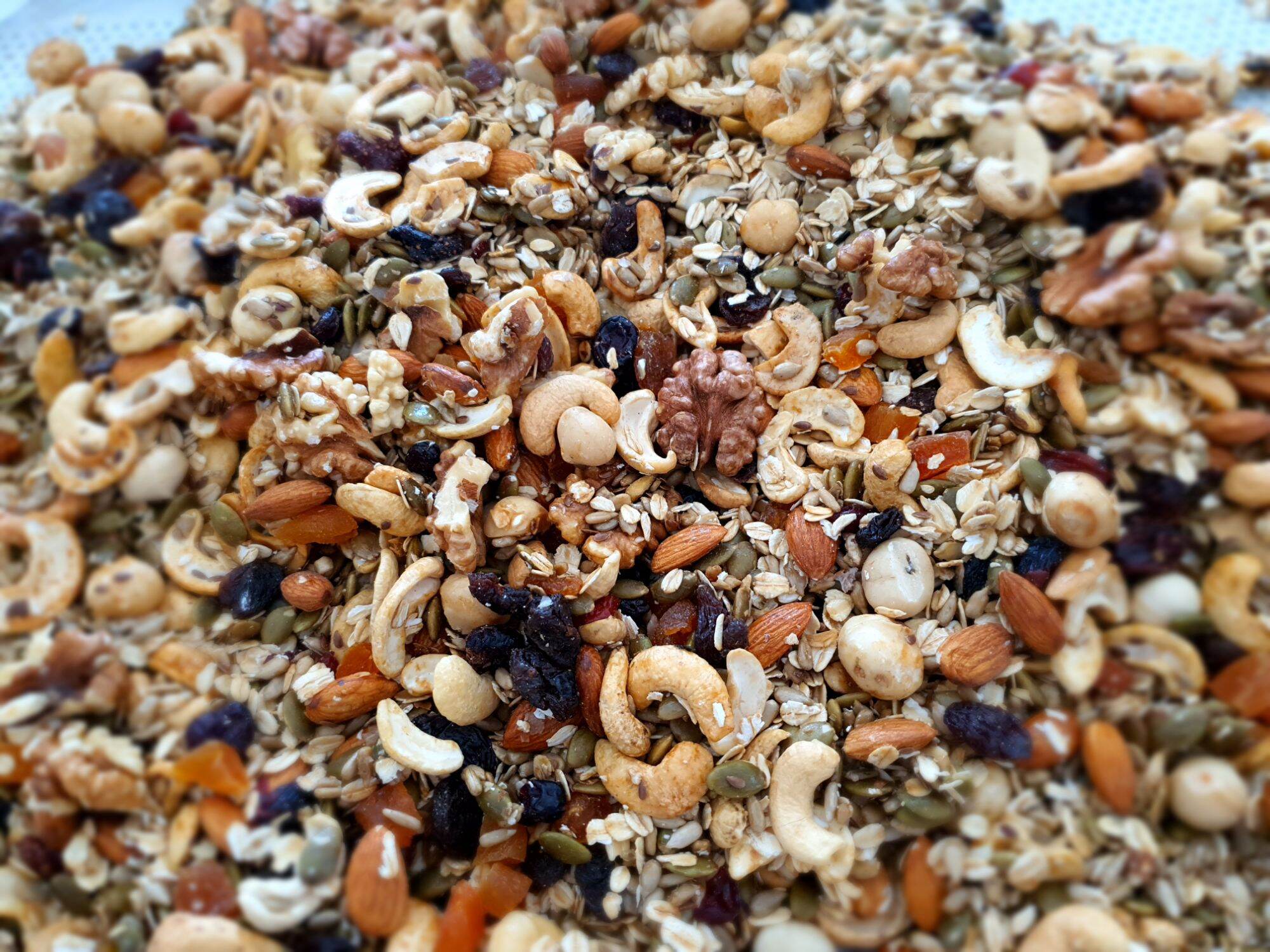 Granola -Handmade 100% không đường -  500gr