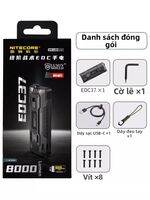 NITECORE|Đèn Pin An Toàn Tactical Dùng Ngoài Trời Có Thể Sạc Di Động Độ Sáng Cao