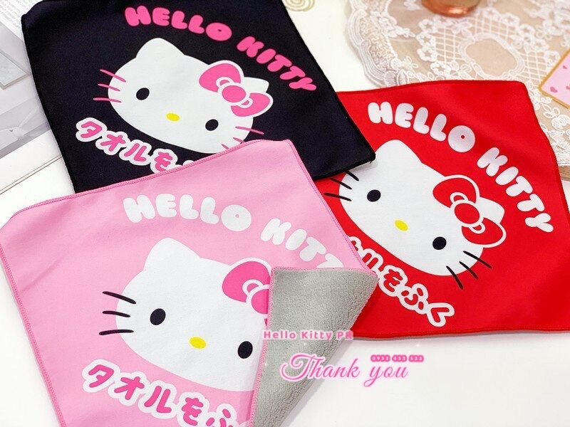 Khăn lau tay Hello Kitty - Doremon Doraemon