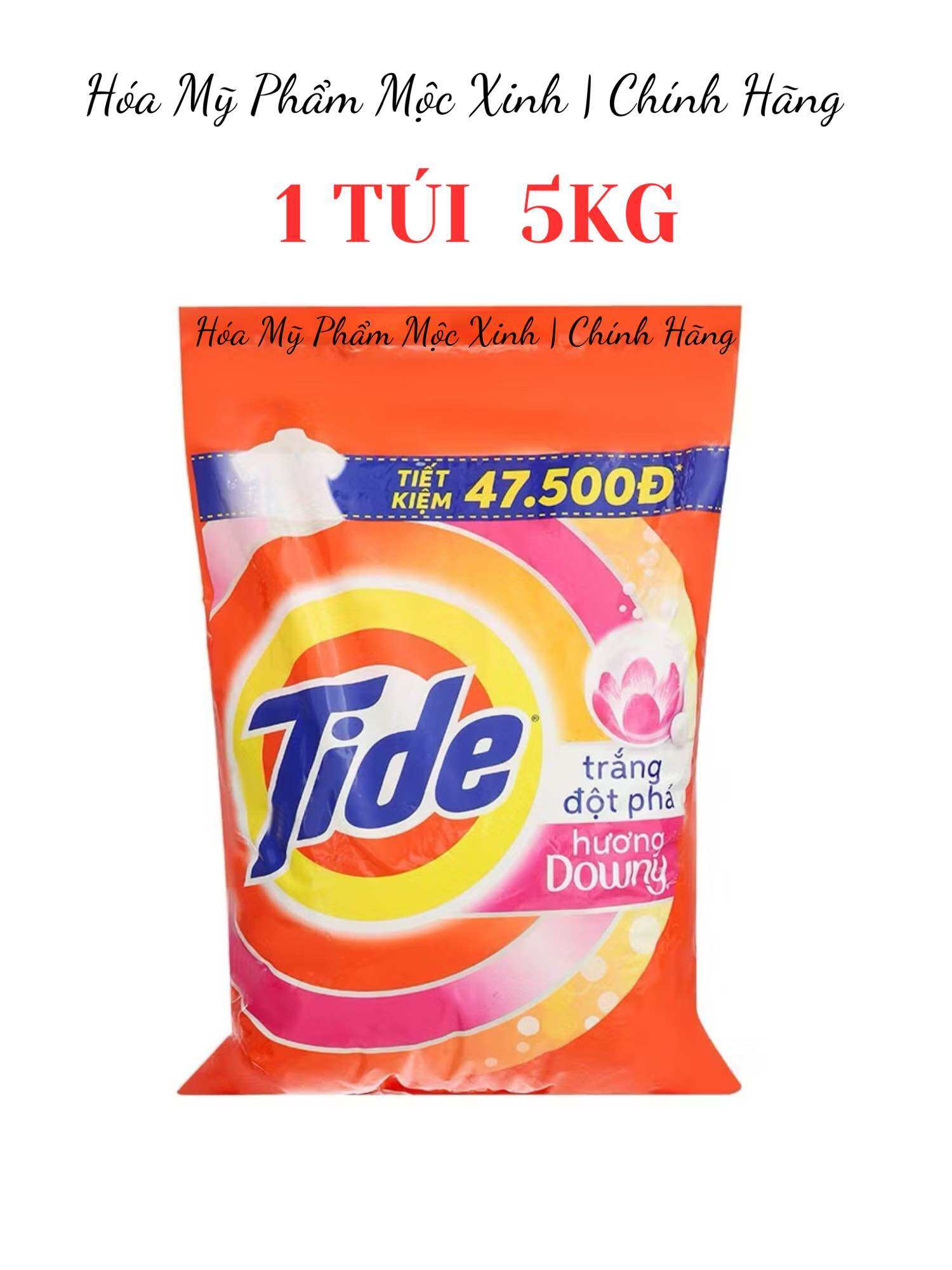 Bột Giặt Tide Hương Downy Túi 5Kg