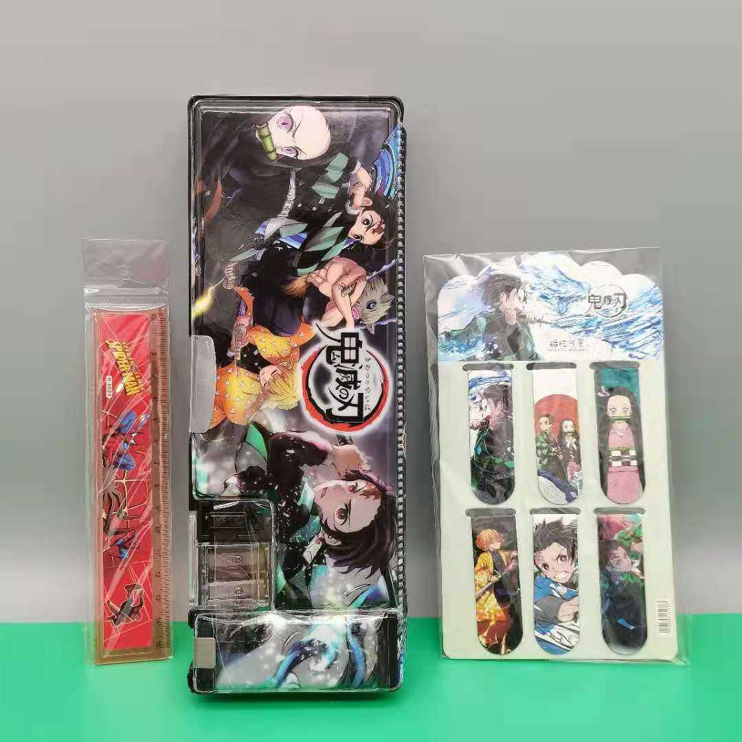 Hộp Bút Chì Pikachu Hộp Văn Phòng Phẩm Bằng Nhựa Đa Chức Năng Trẻ Em Học Sinh Tiểu Học Bé Gái Bé Trai Đáng Yêu Hoạt Hình Hai Mặt Hoa Văn Lớp Một Hai Lớp Zero Zeta Diana Aote Anh Hùng Chiến Đấu Quái Vật