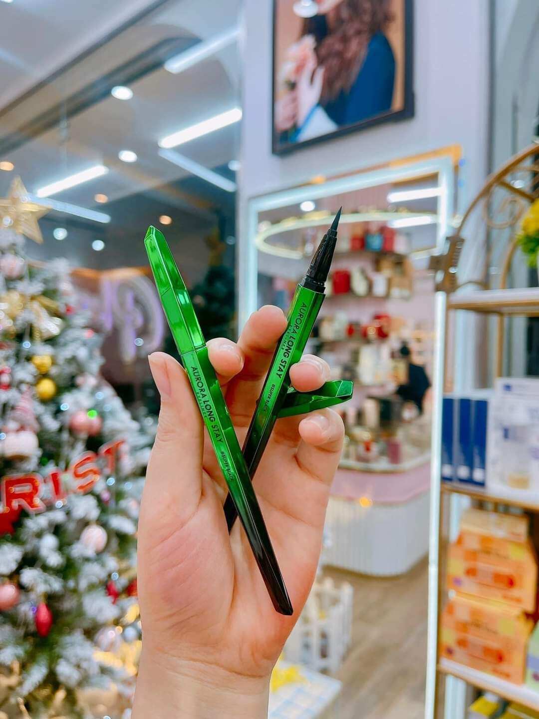 BÚT KẺ MẮT NƯỚC VÀ MASCARA BROWIT NONGCHAT