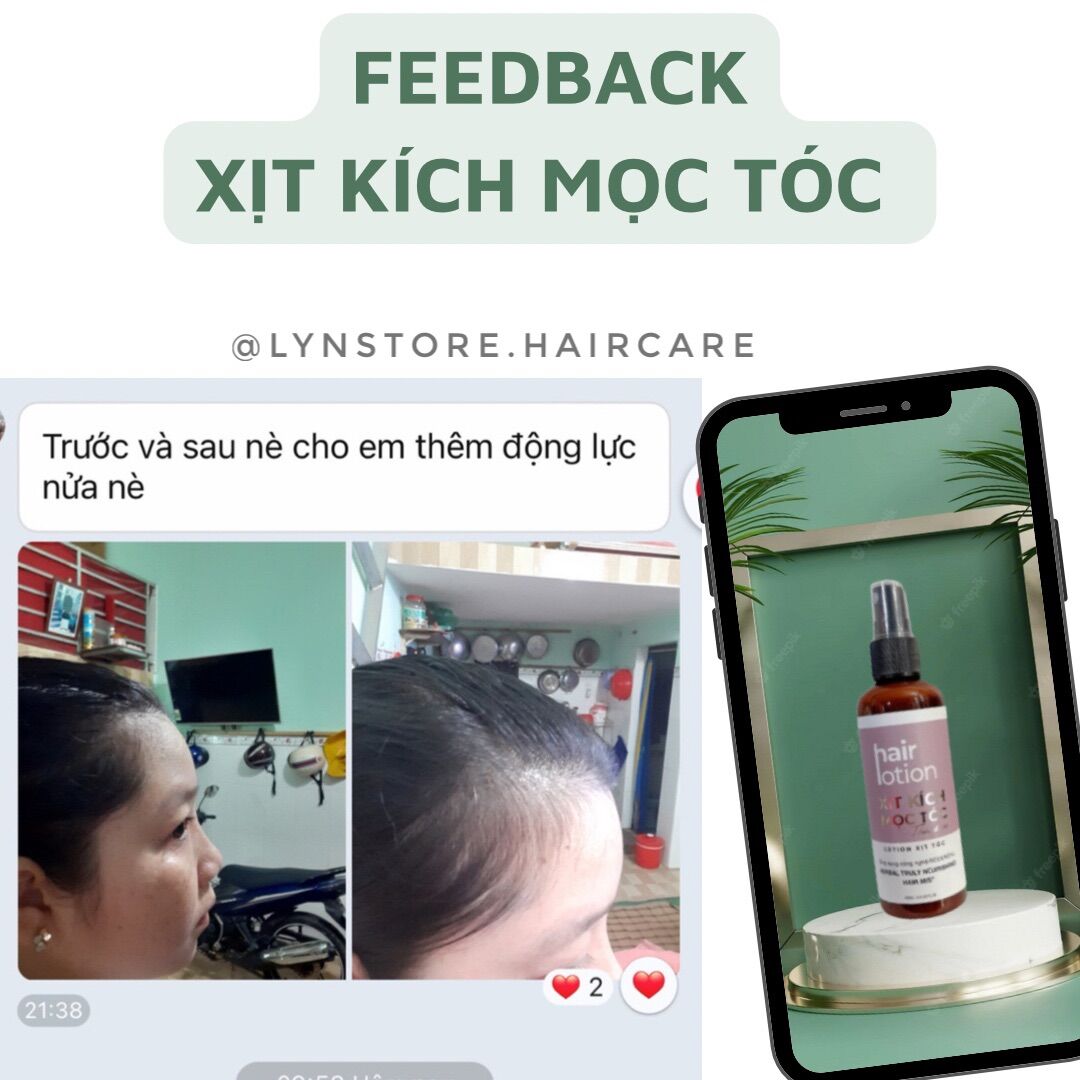 XỊT KÍCH MỌC TÓC CAO THẢO DƯỢC