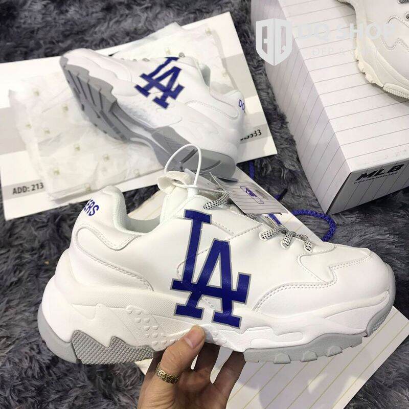 Giày thể thao MLB La đế nâu bản tách đế