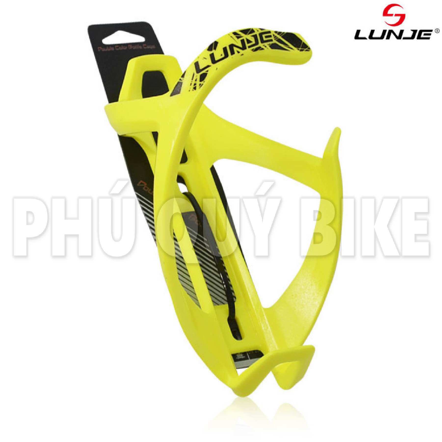 Gọng nhựa gắn bình nước xe đạp lunje