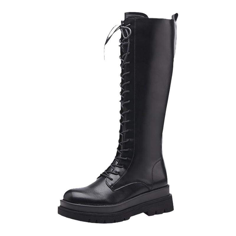 Daphne | Knee-High Boots for Autumn and Winter With Side Zipper Slim Design Giá 1,940,000 Đồng*Miễn phí vận chuyển