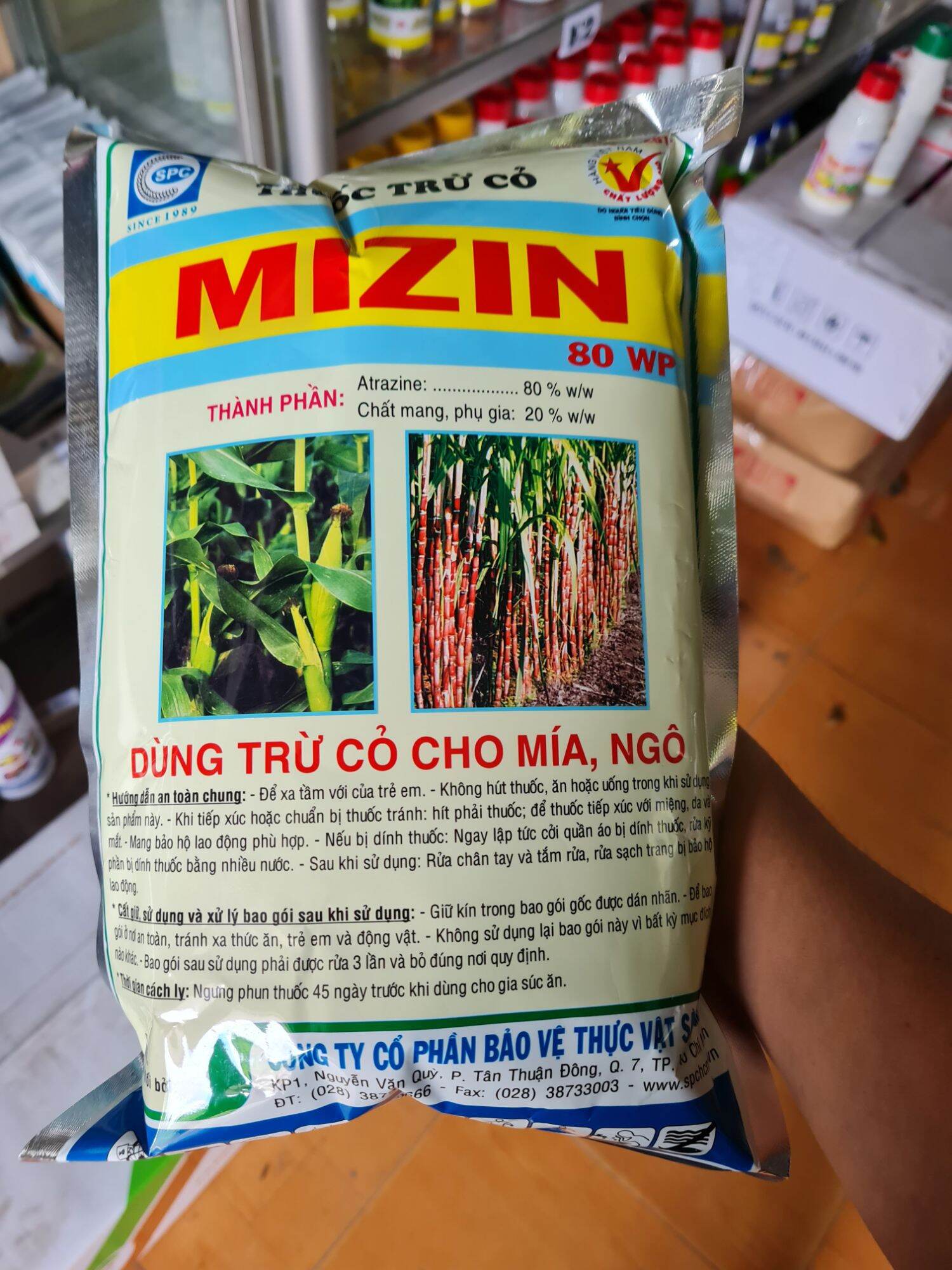Cỏ diệt mầm mizin 500g