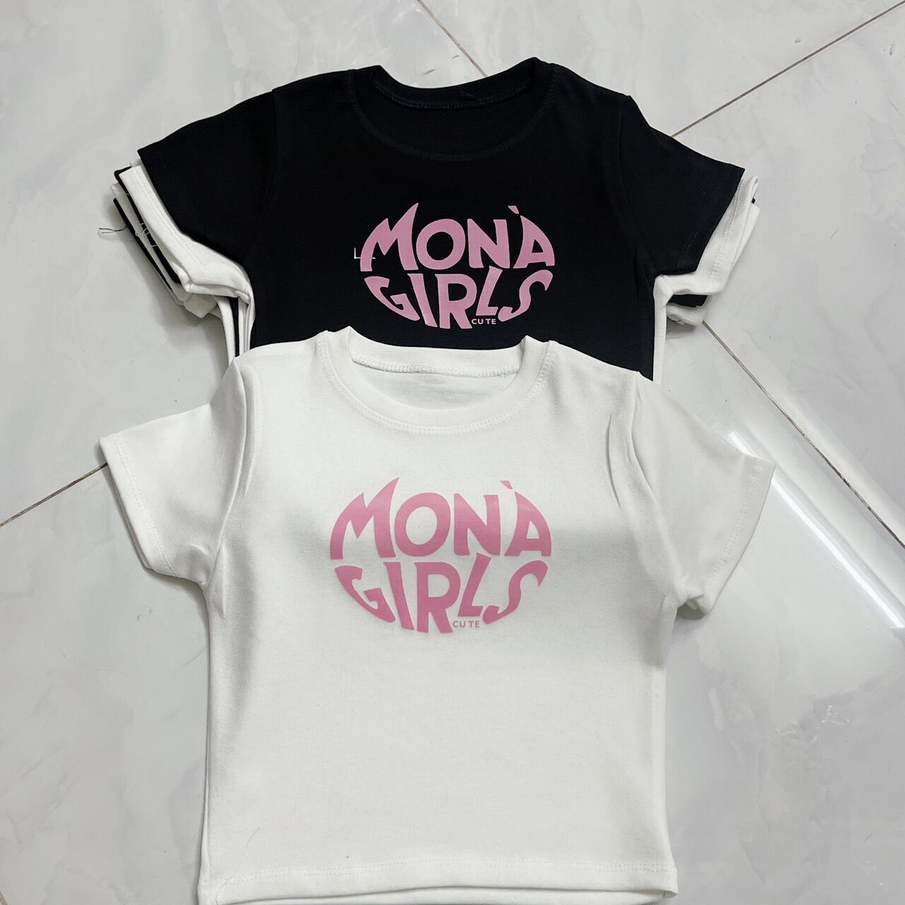 ÁO CROPTOP BABY TEE MONA LI SSA