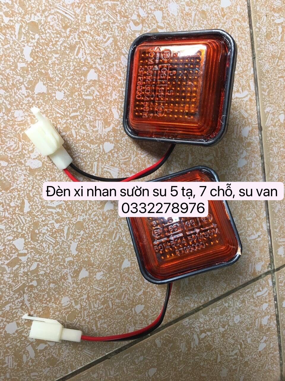 Đèn xi nhan sườn suzuki 500kg, suzuki 7 chỗ, suzuki van/ giá 1 cái