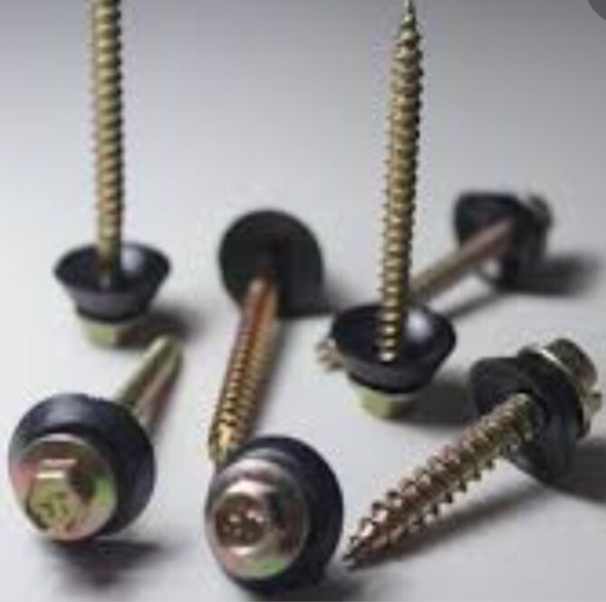 Vít Bắn Tôn GỖ hiệu (NP)chữ D 200pcs/1bịch (7,5phân & 1 tất =100con)(tặng kèm theo 1 mũi bắn lục giác 8mm).