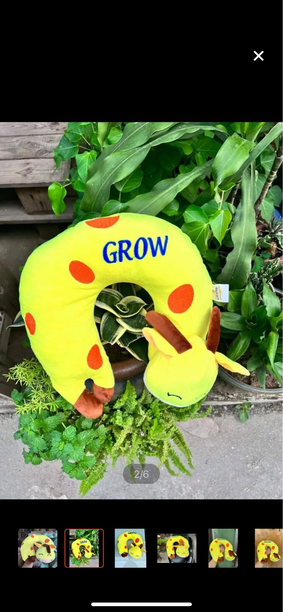 Gối kê cổ hình hưu- hkm grow