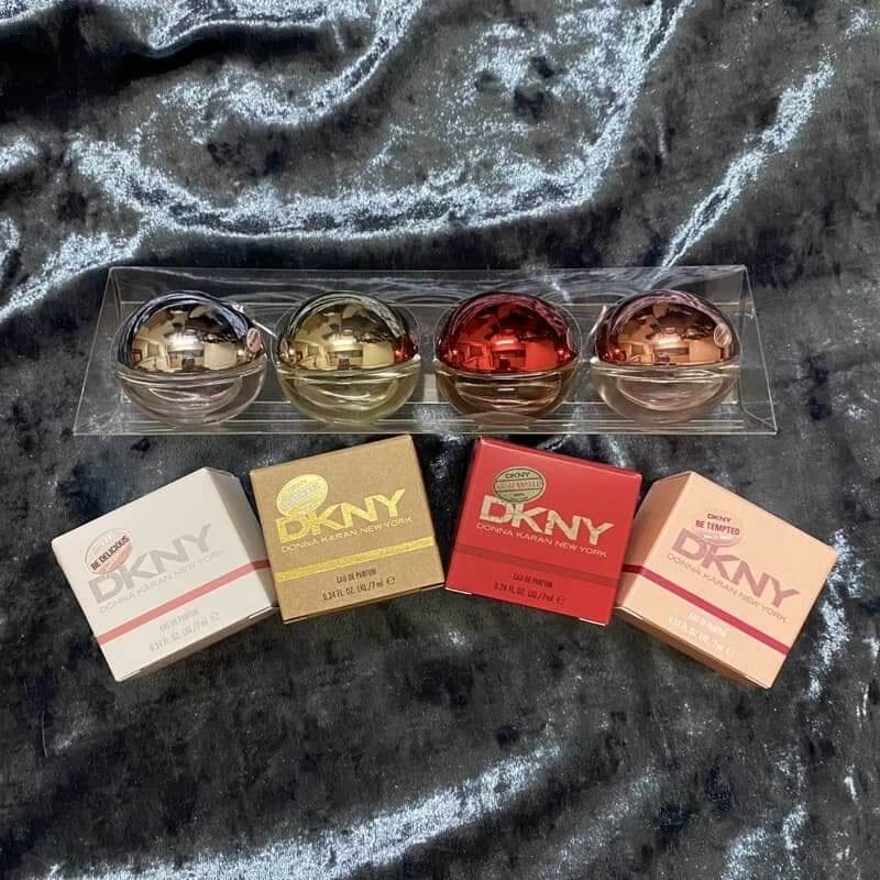 [HCM]Set Nước Hoa Táo DKNY 4 chai