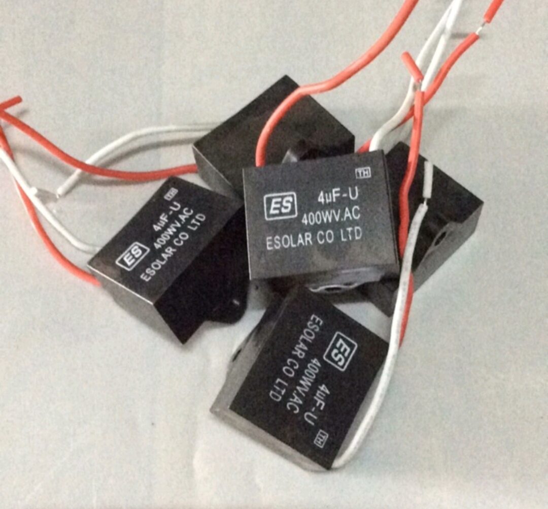 Capa vuông 4uf/400VAC phụ kiện cho mô tơ