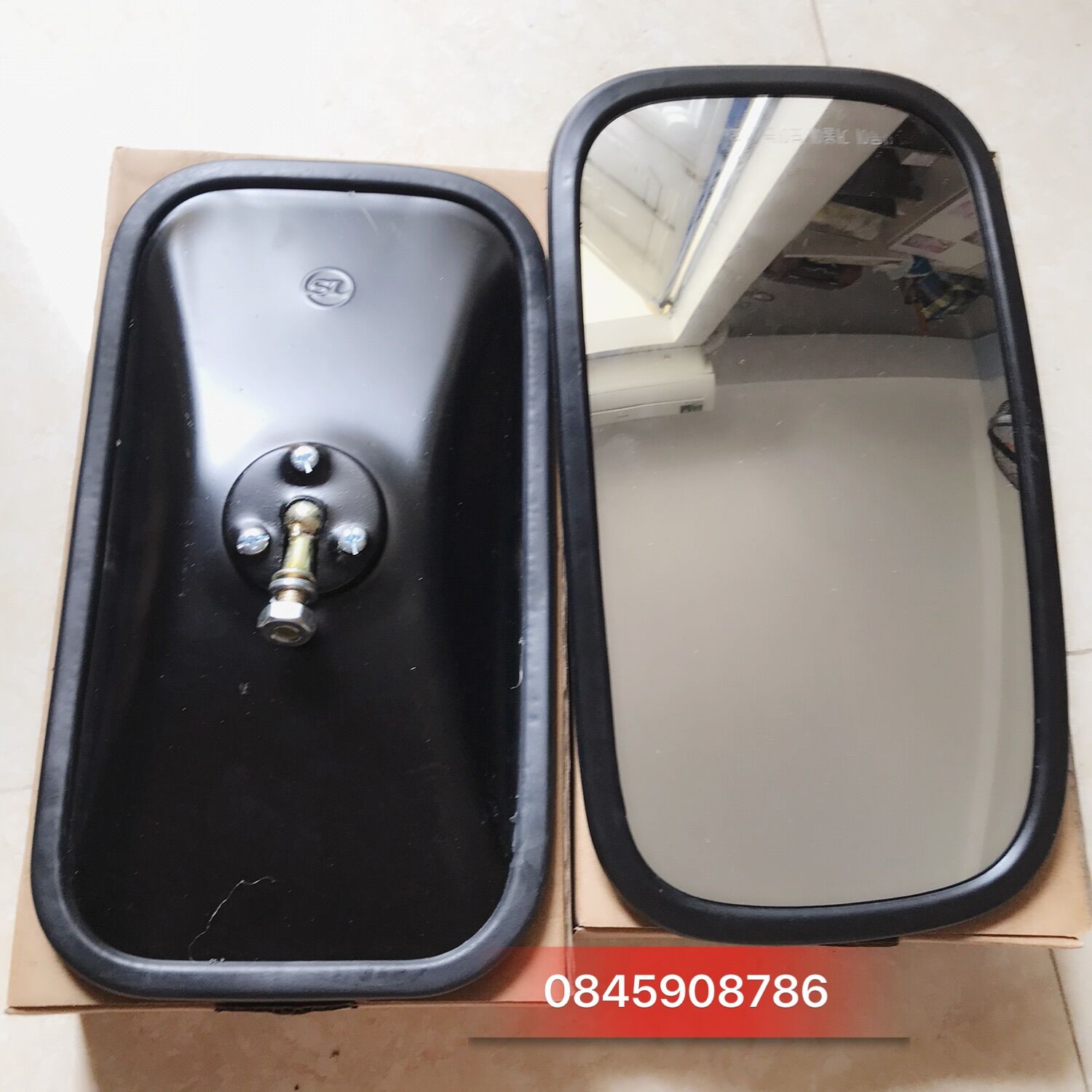 Gương chiếu hậu, kiếng chiếu hậu cho xe tải, xe 3 gác, xe ô tô khách loại SL748B