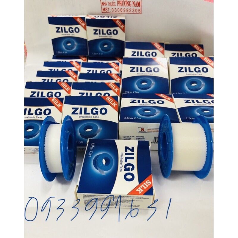 Băng keo cuộn zilgo 1,25*5m