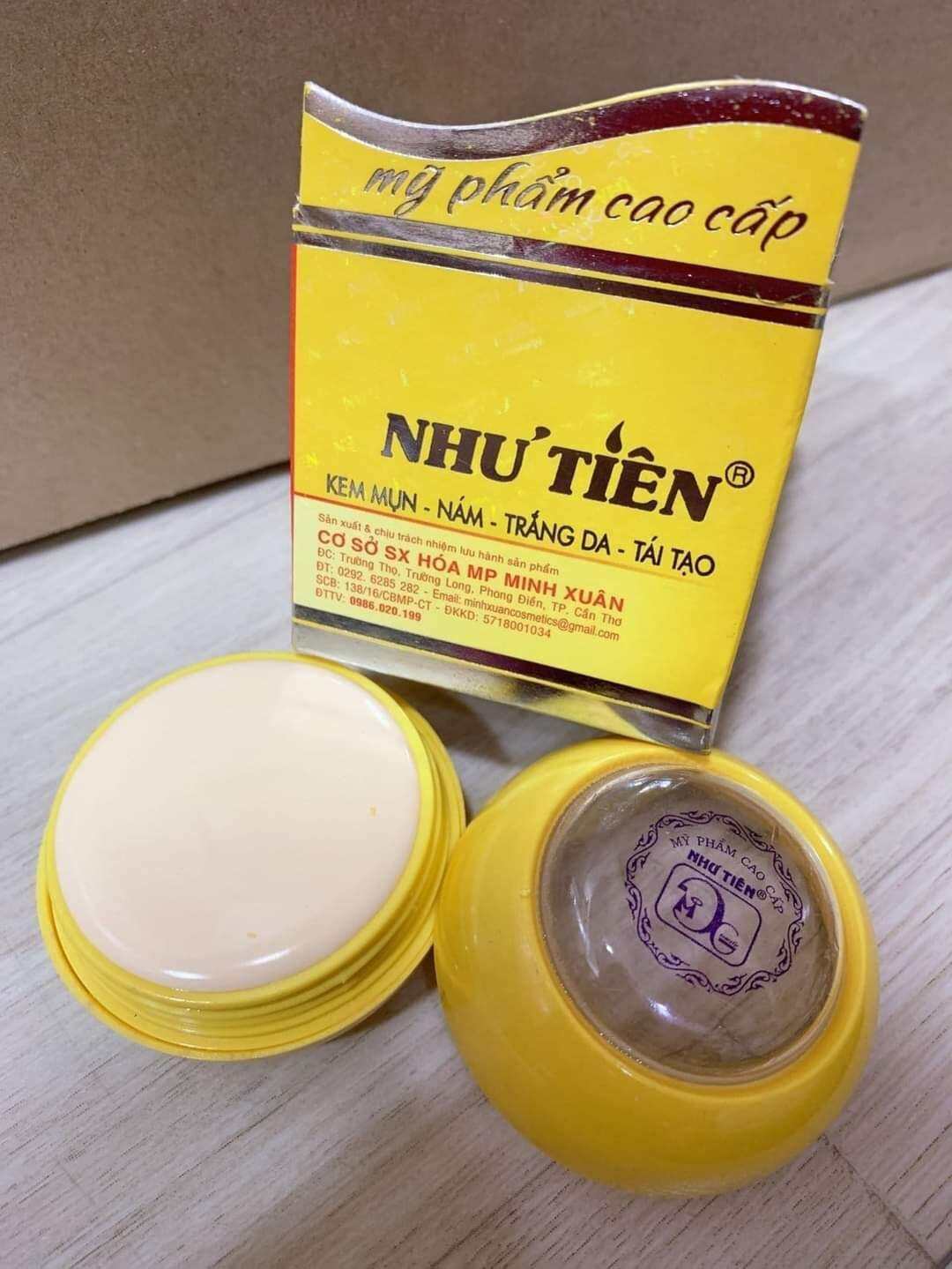 Kem Mụn, Nám, Trắng Da, Tái Tạo NHƯ TIÊN 4G