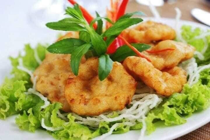 Chả mực loại ngon khay 500g