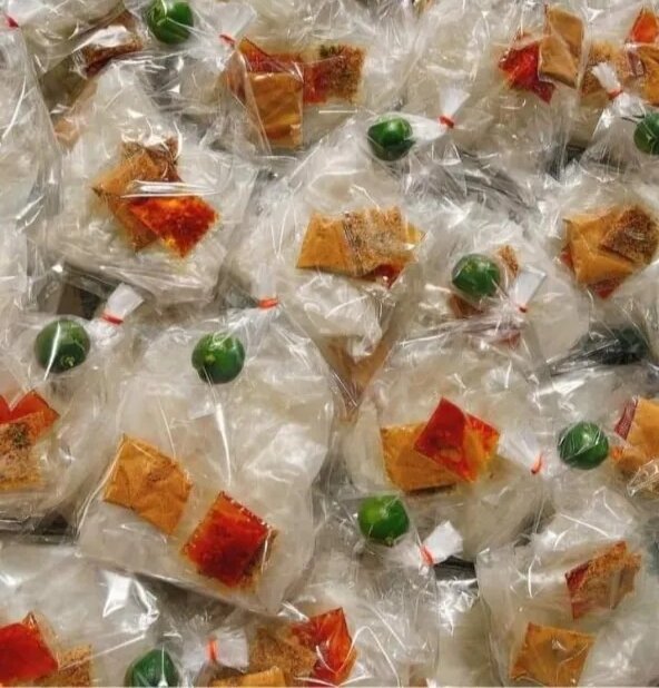 Combo 20 bịch Bánh tráng sa tế tắc muối Siêu Ngon