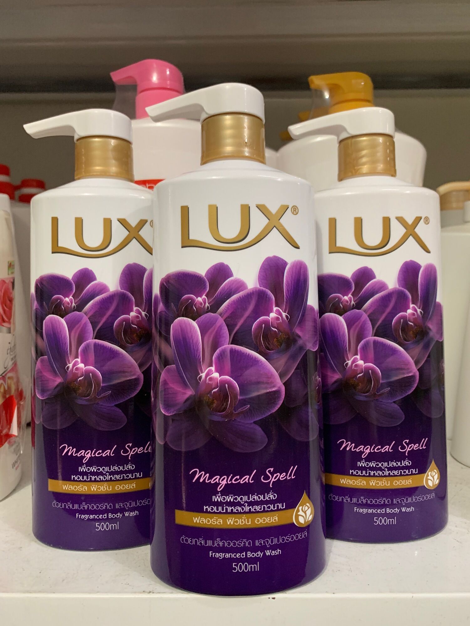 Sữa tắm lux thái lan chai 500ml
