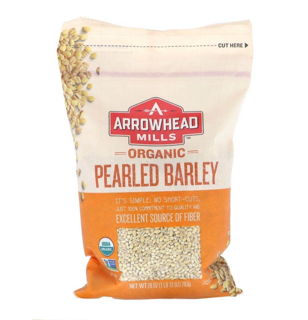 Arrowhead mills organic pearled barley 793g