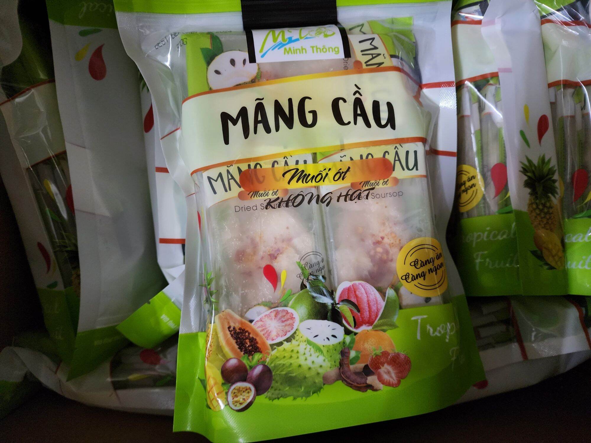 Mãng Cầu Sấy Muối Ớt 500G