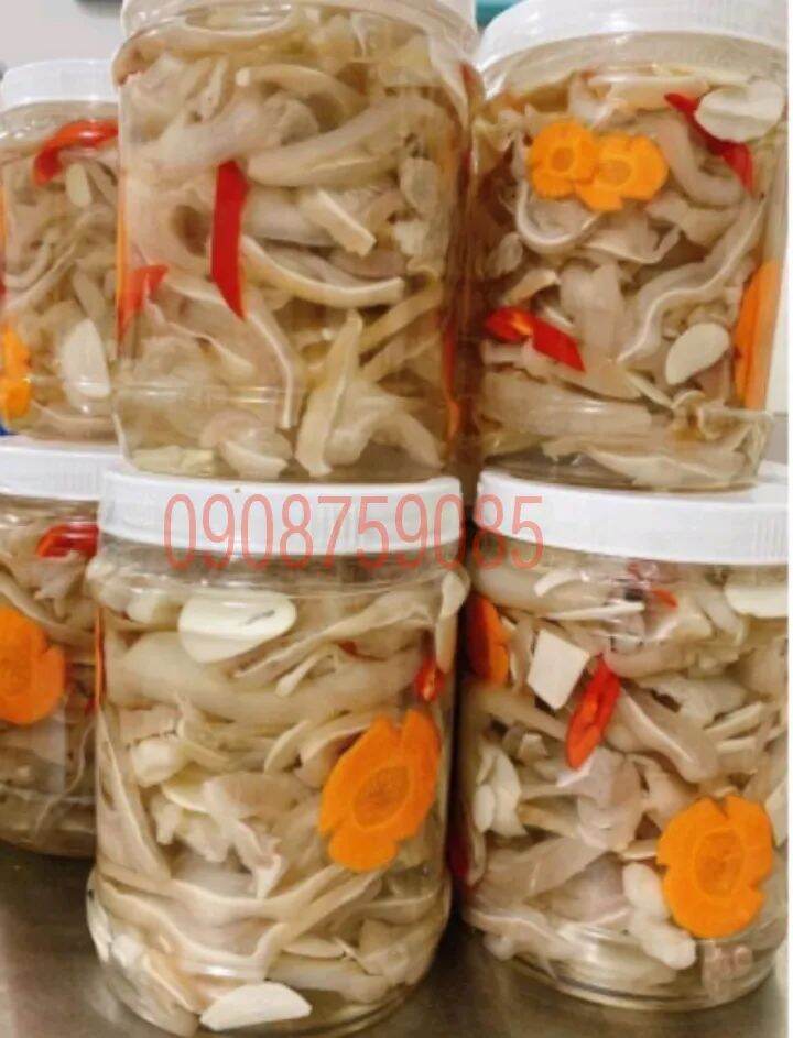 Tai heo ngâm dấm -thơm ngon không chất bảo quản