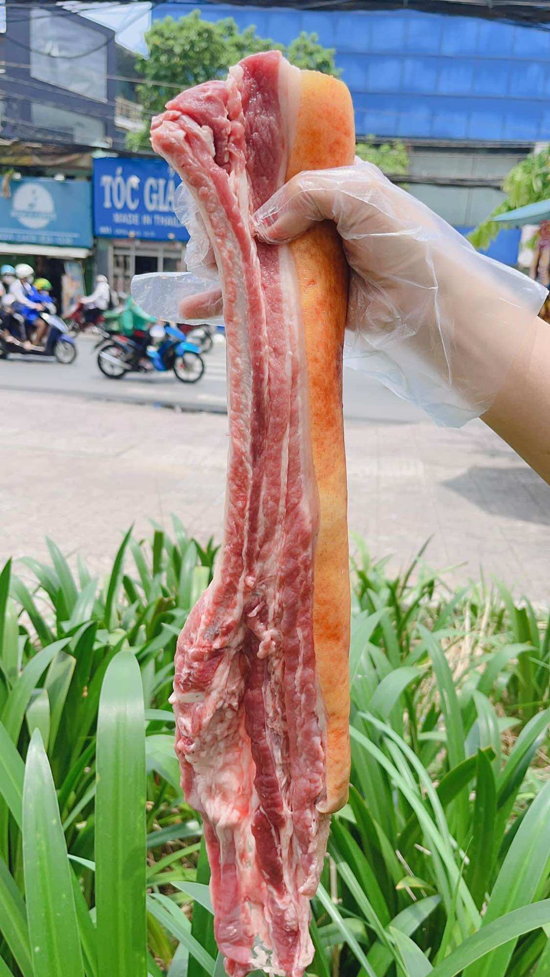 1kg Ba rọi Nai tươi dính sườn