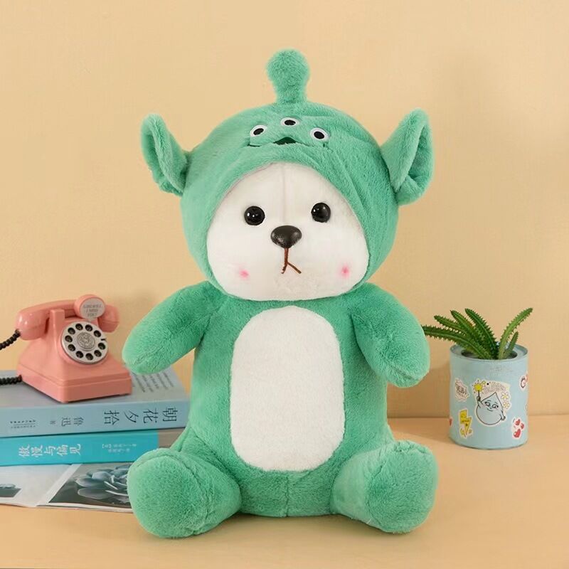 gấu bông lena đội mũ đáng yêu