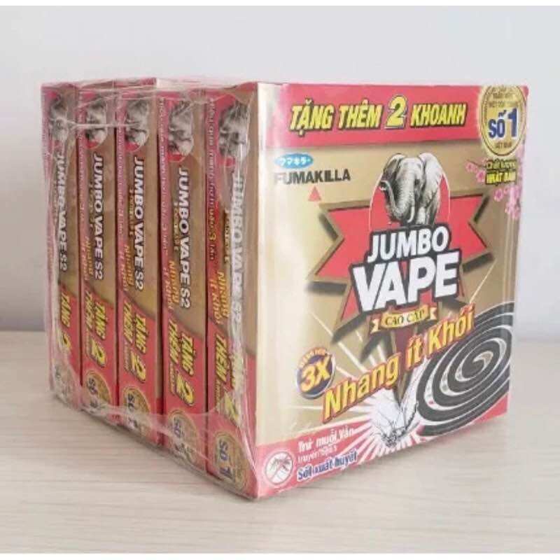 ComBo 5 Hộp Nhang Ít Khói Cao Cấp JumBo Vape