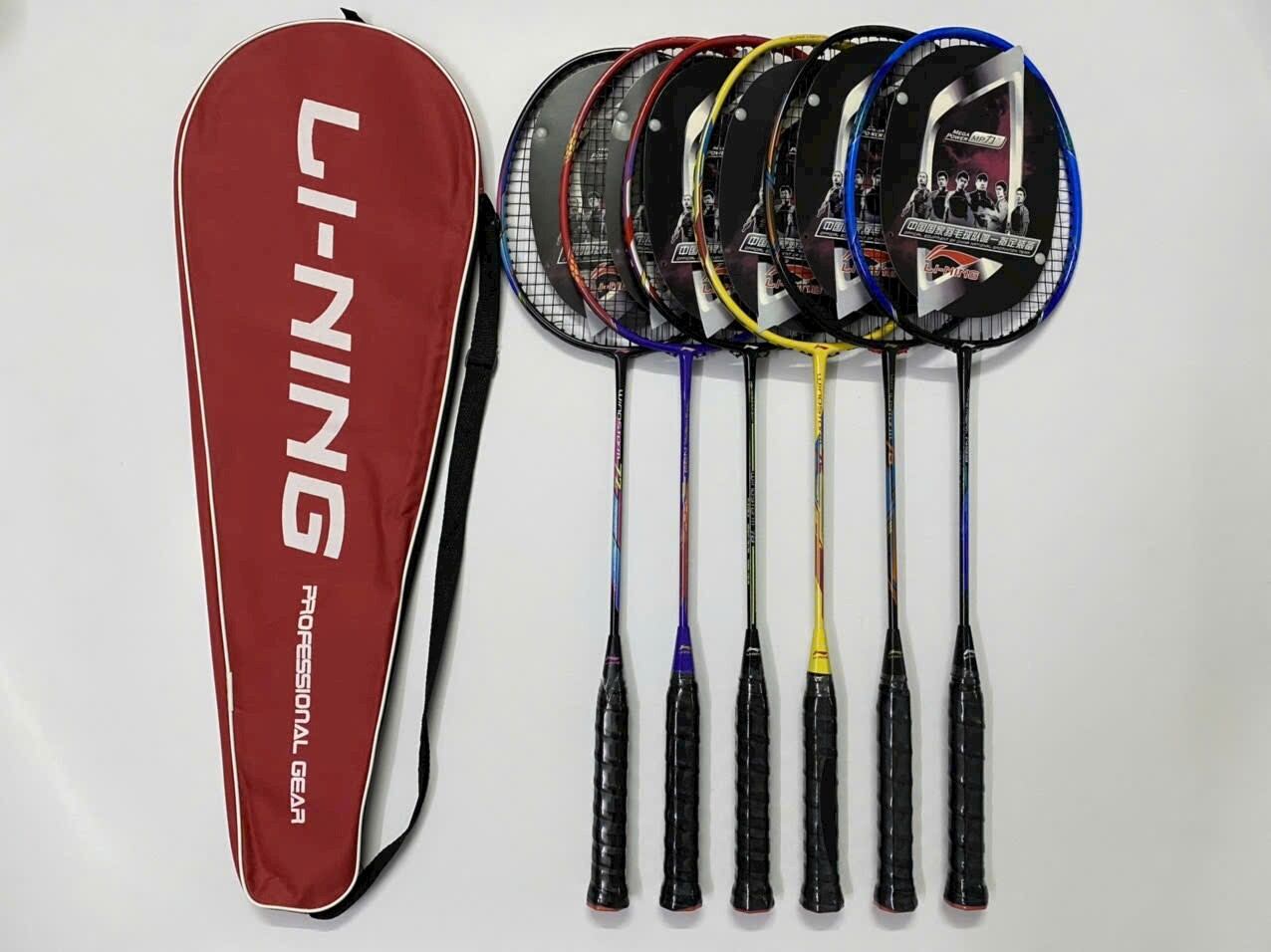 vợt cầu lông LiNing khung cacbon chịu lực 9kg5