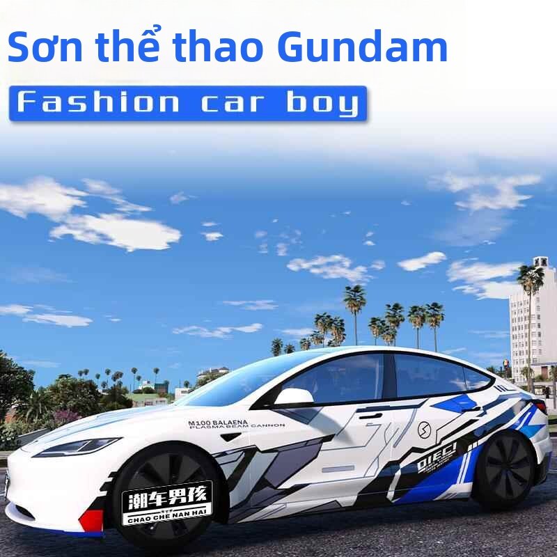 CANJING | Gundam Inspired Sport Decals Full Car Wrap Giá 22,543,000 Đồng*Miễn phí vận chuyển