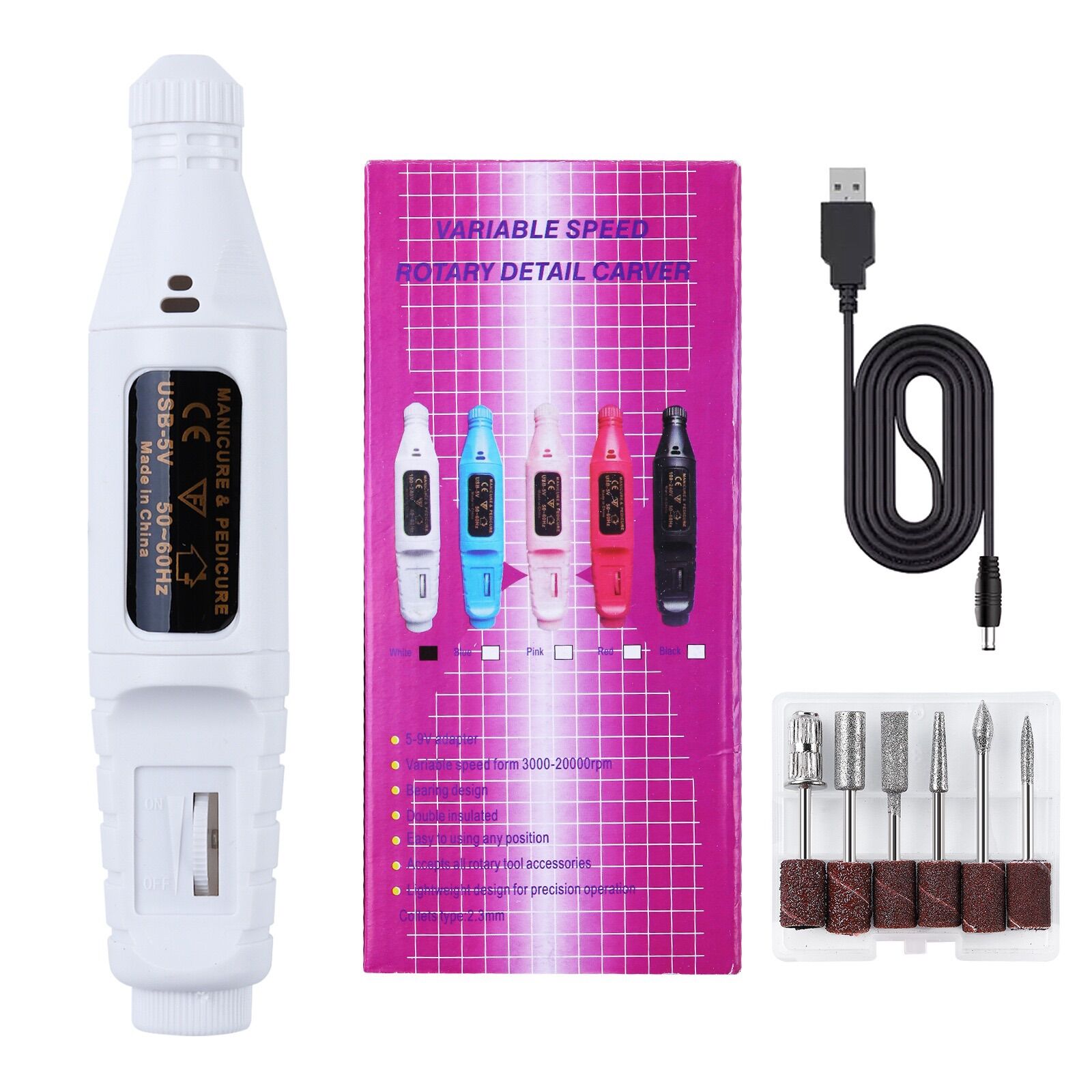 Máy mài mini cầm tay , cổng USB