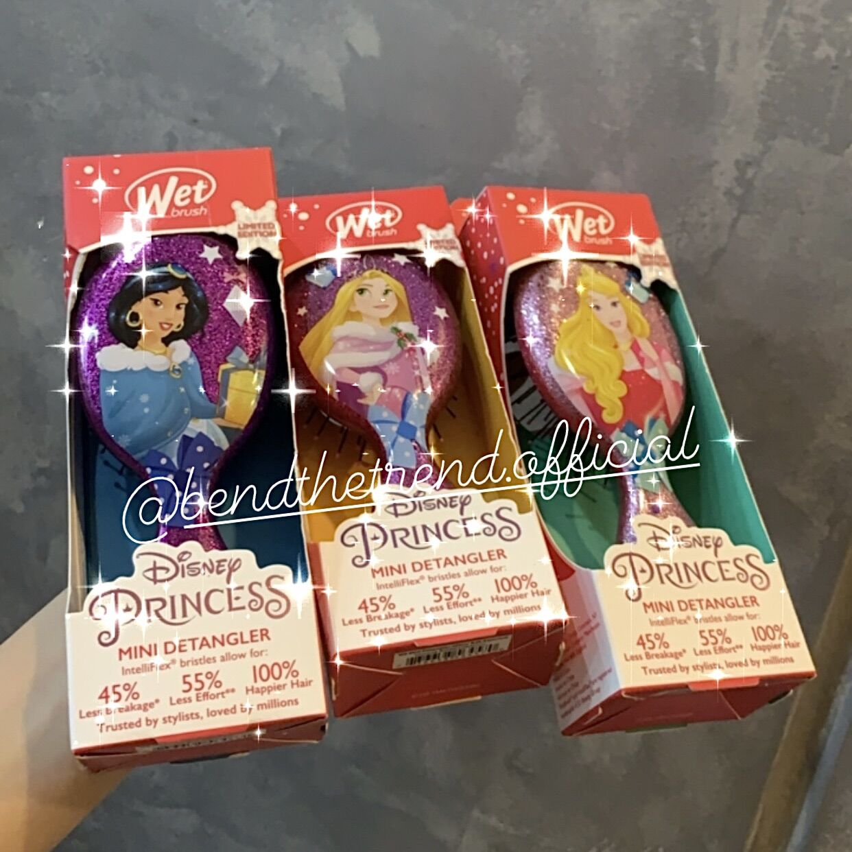 [AUTH-ĐỦ BILL] LƯỢC WETBRUSH DISNEY PRINCESS MINI DETANGLER