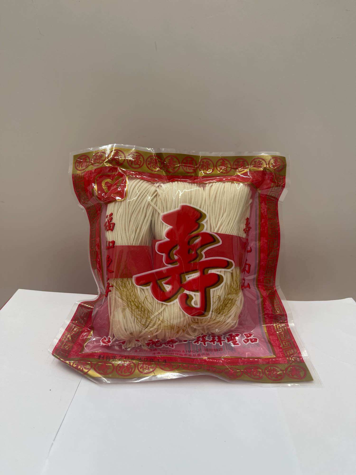 Mì chỉ thọ-宏廣:福綠壽麵線 160g