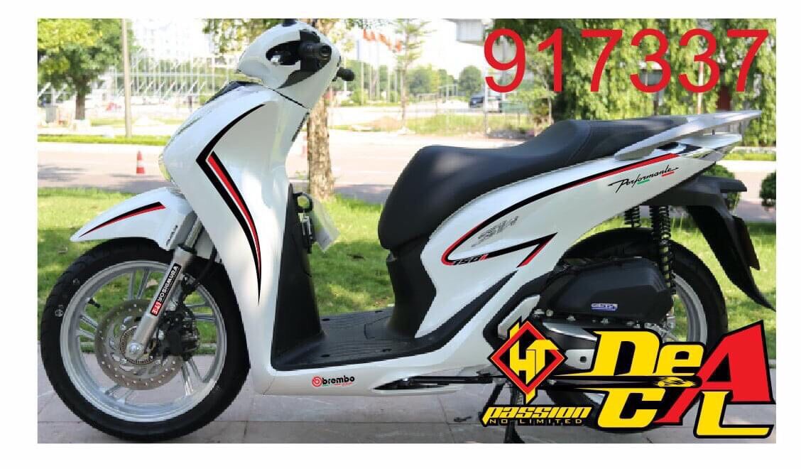 Bộ tem xe sh cho đời 2020 2021