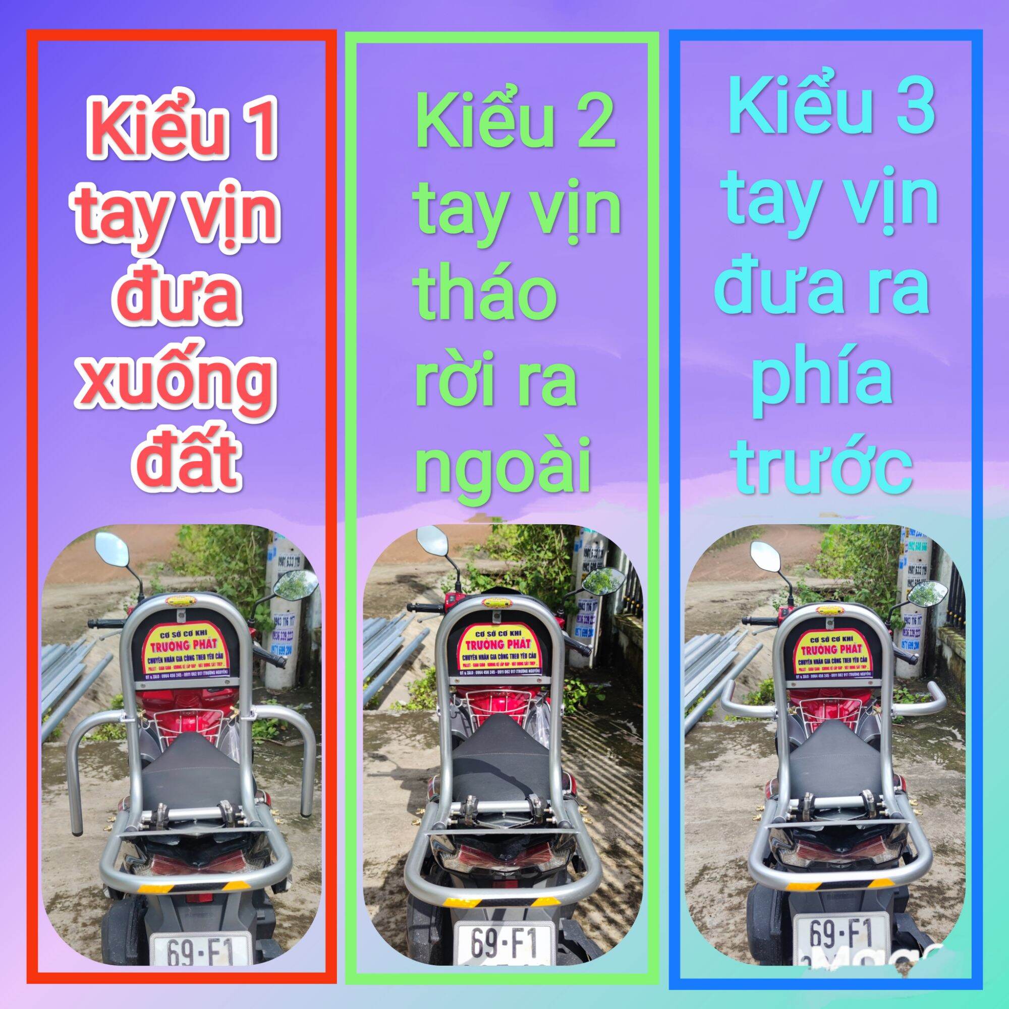 ( tặng lót tay) Baga phượt cho xe PCX