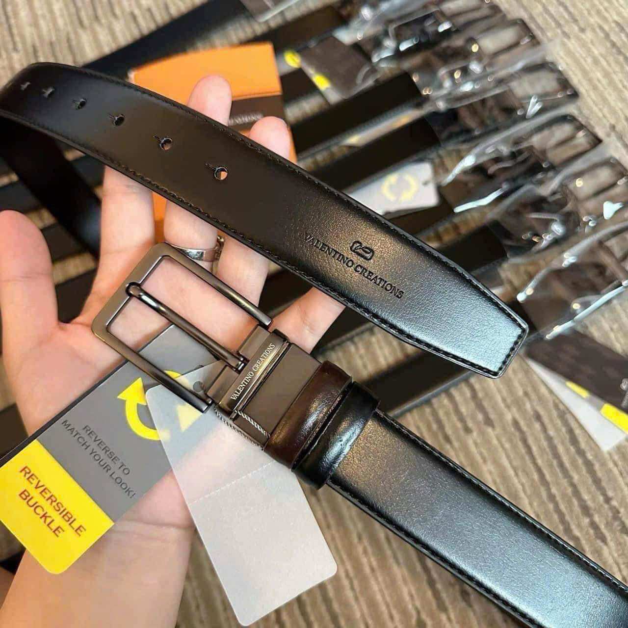 Thắt lưng Valentino Creations xỏ lổ Authentic sale