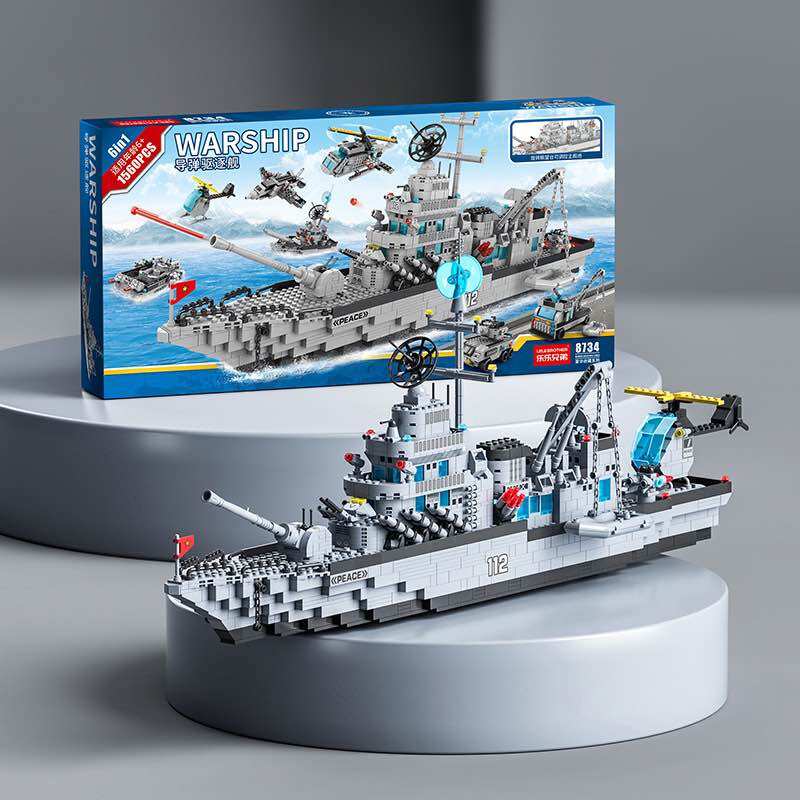 BỘ LẮP RÁP TÀU CHIẾN TÊN LỬA- 8734