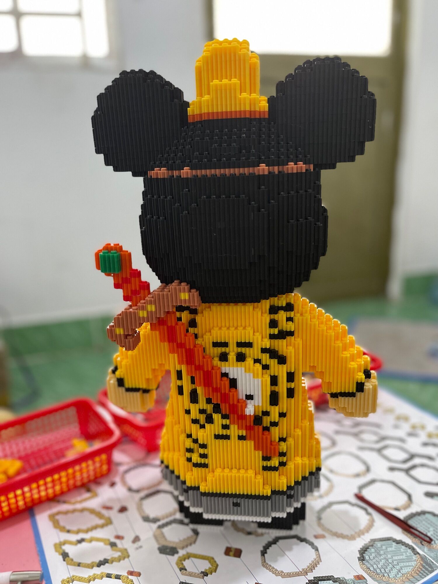 [TẶNG BÚA 🔨 , ẢNH THẬT] MÔ HÌNH LẮP RÁP PHÁP SƯ HÃNG XINZ/MÔ HÌNH LẮP RÁP SIZE 45CM