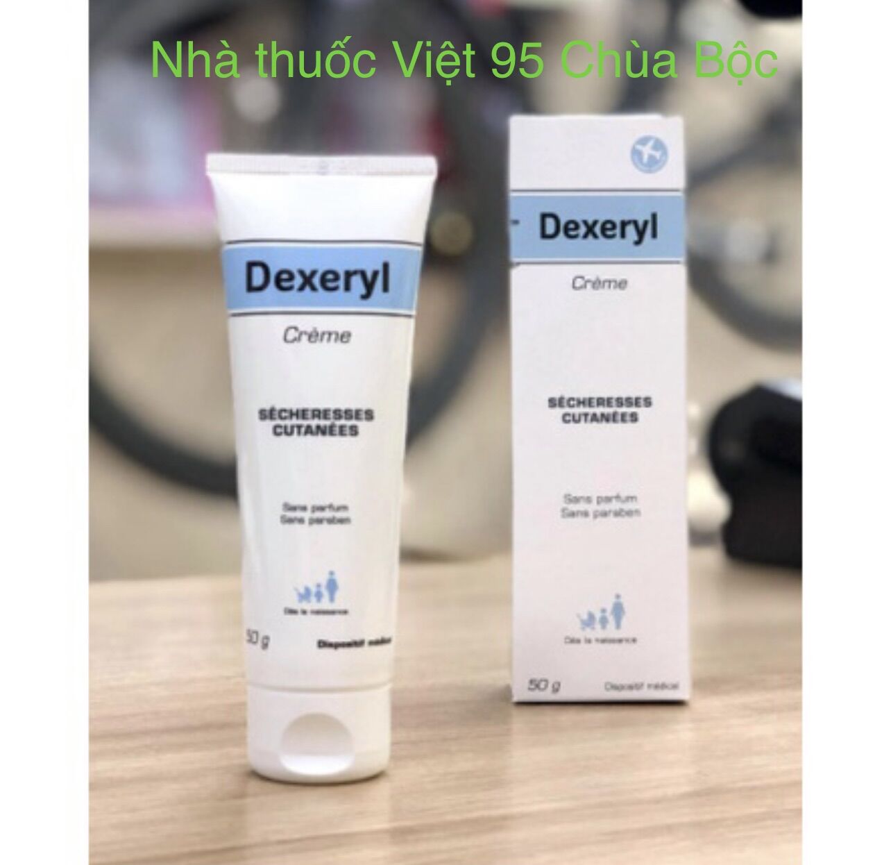 Kem dưỡng da Dexeryl Glycerol Vaseline Paraffine 50g/250g