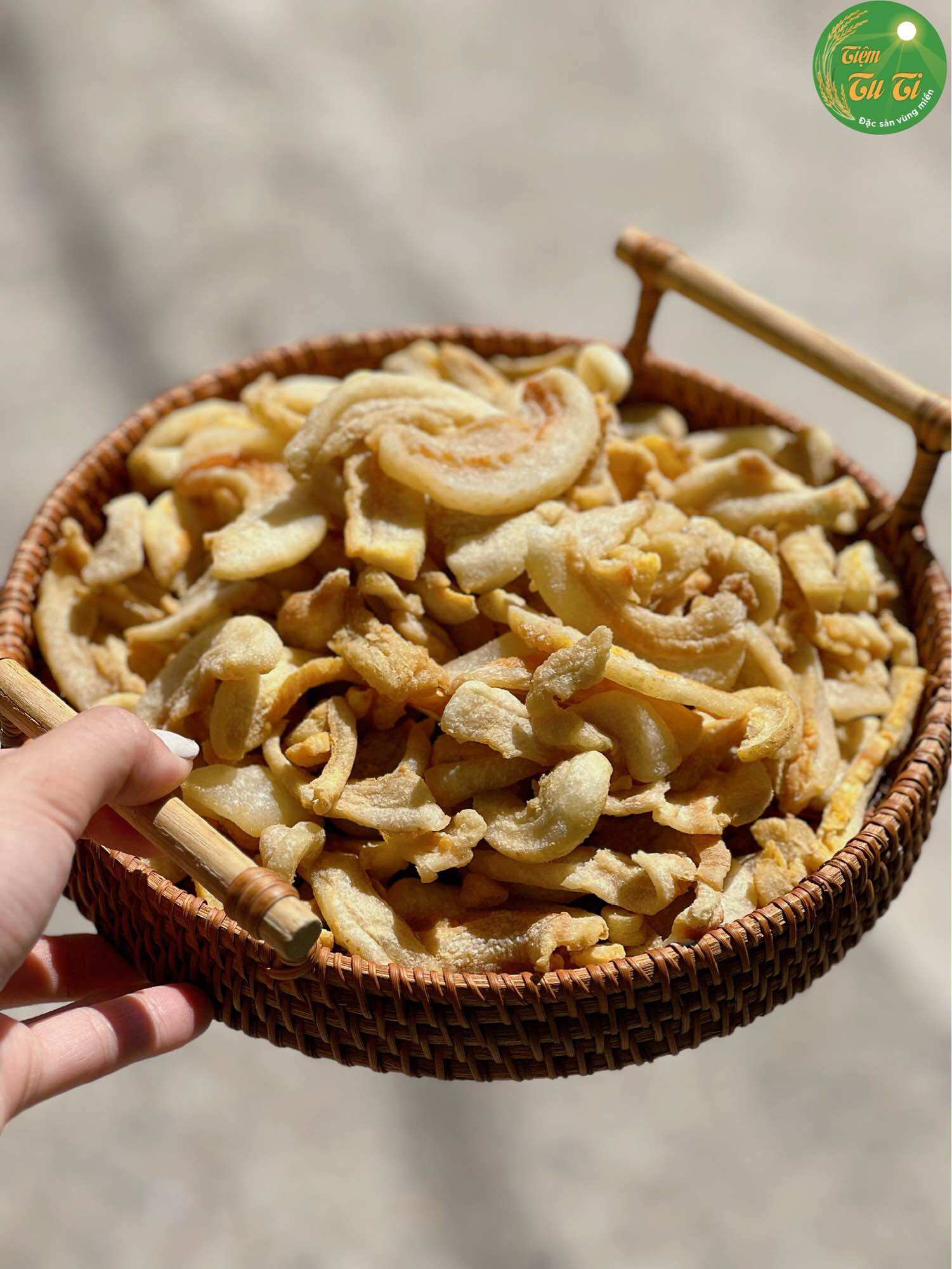 Tóp mỡ thăn heo 250g nhà làm