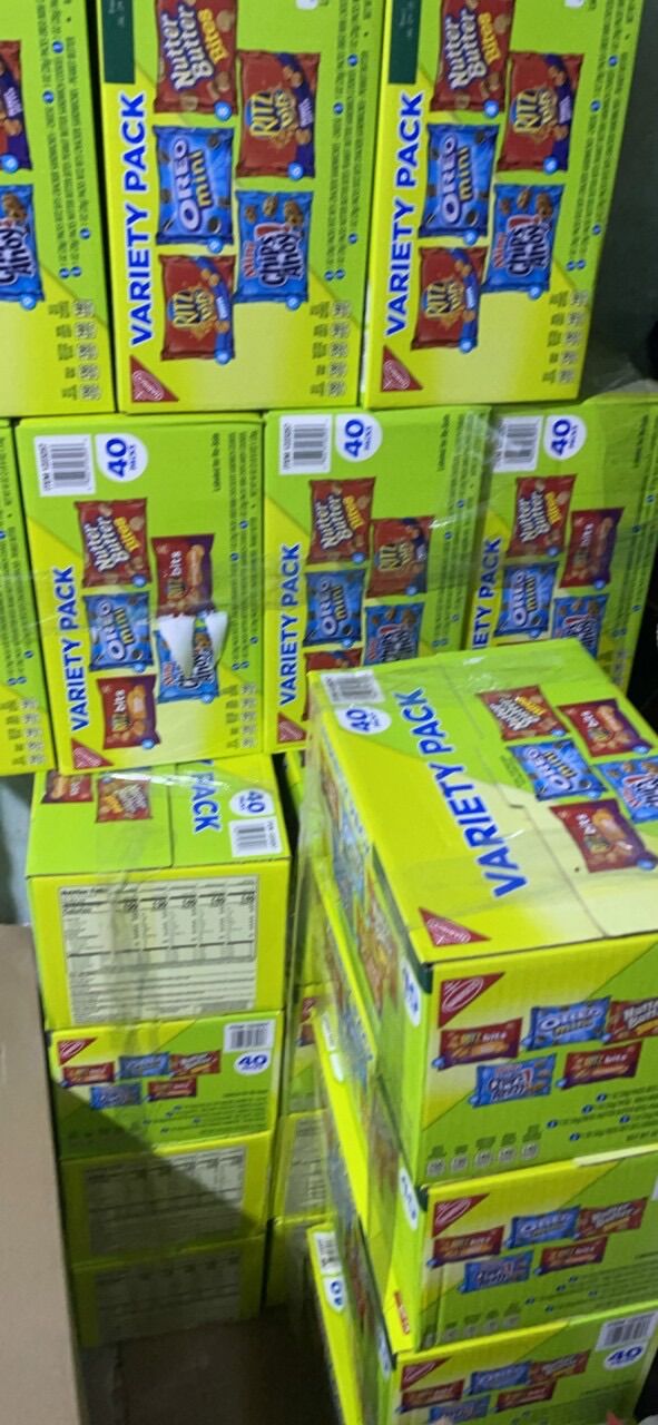 BÁNH VARIETY PACK 40 Gói Mỹ Date 2023