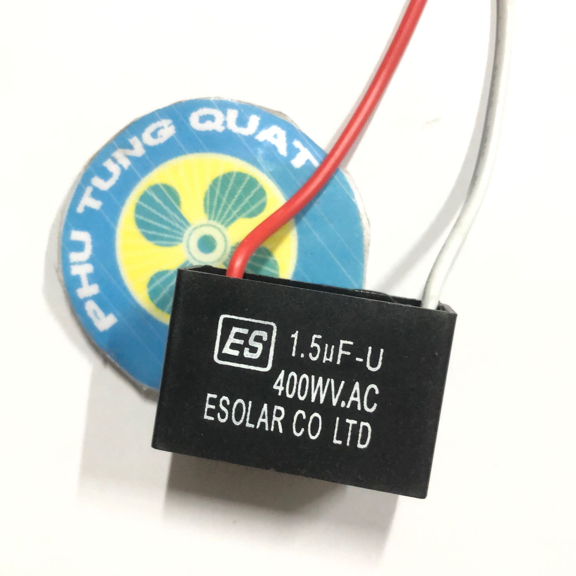 (2 cái) tụ quạt 1.5 uf - k3 capa quạt 1,5mf phụ tùng quạt
