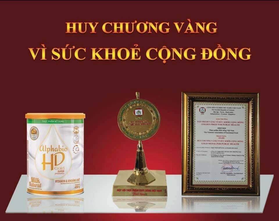 Alpha Bio Hd Gold Sản Phẩm Dinh Dưỡng Sức Khoẻ Hệ Miễn Dịch Kháng Thể Lợi Khuẩn Hồi Phục Chức Năng