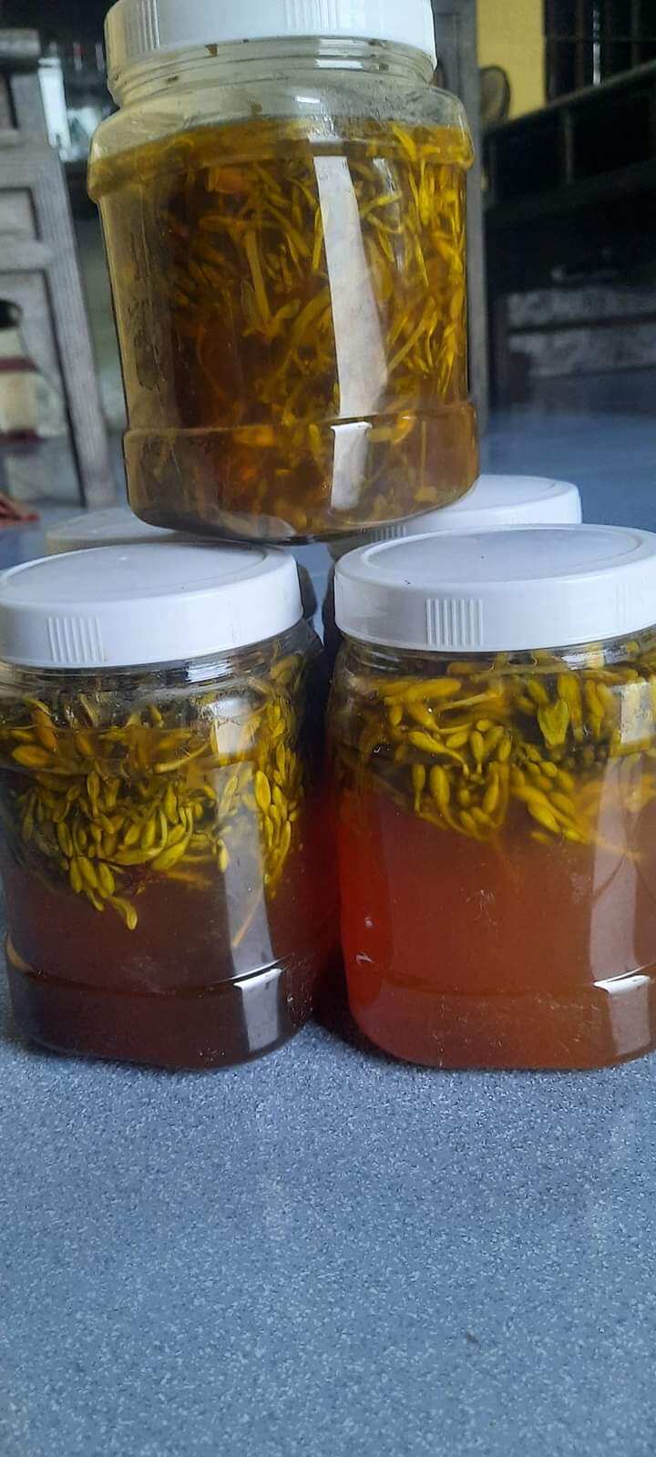 Mật ong ngâm hoa đu đủ đực