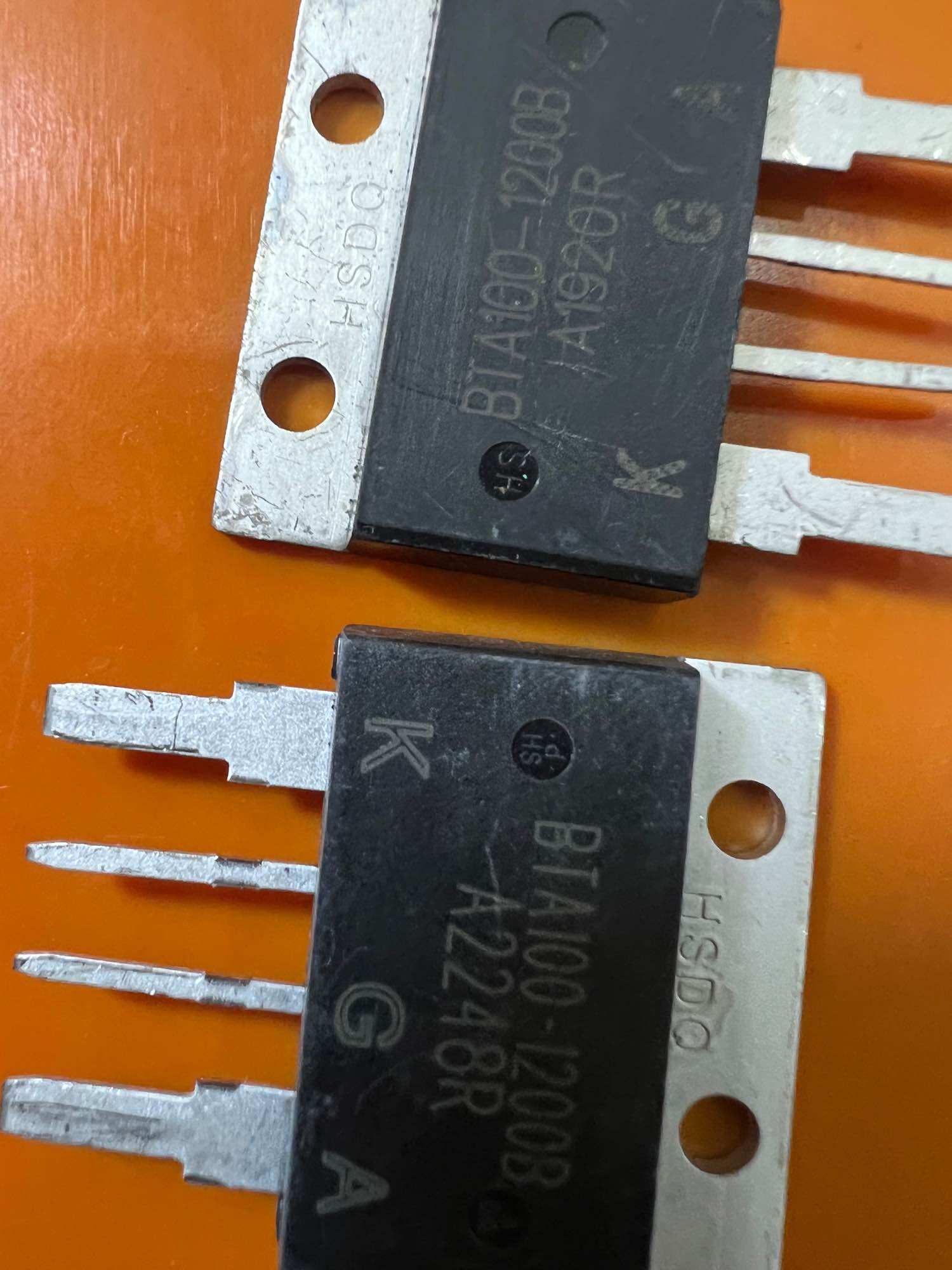 BTA 100A 1200B TRIAC chế máy hàn cell pin 18650
