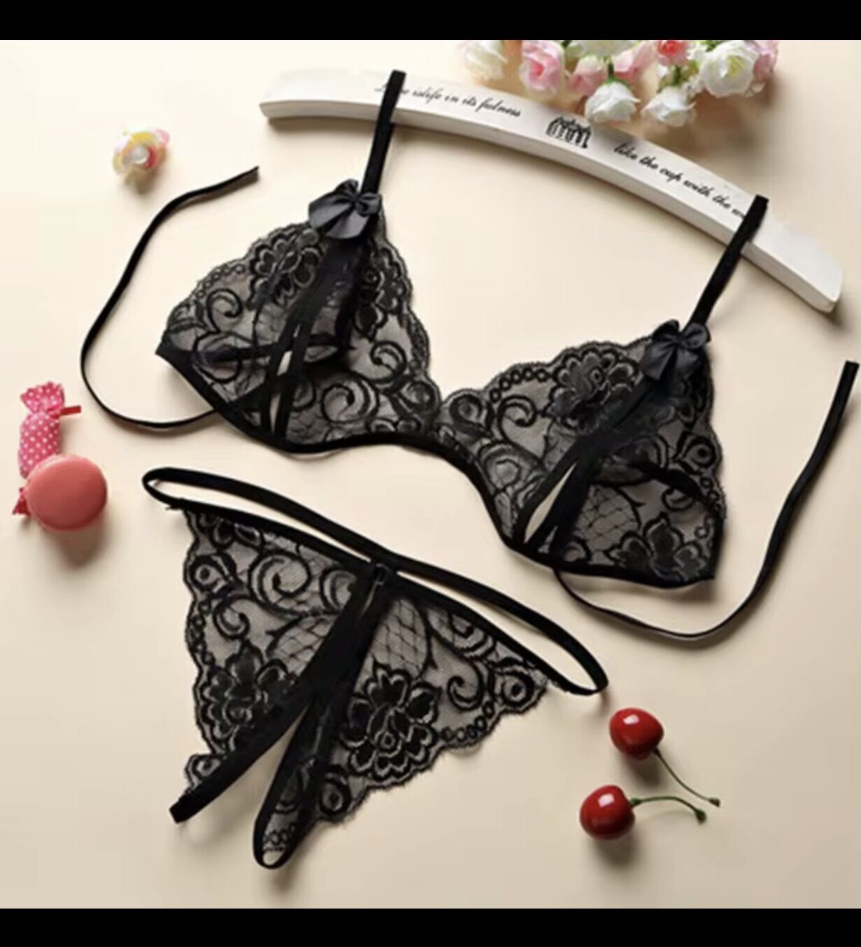 Set đồ ngủ gợi cảm (có che tên sp)