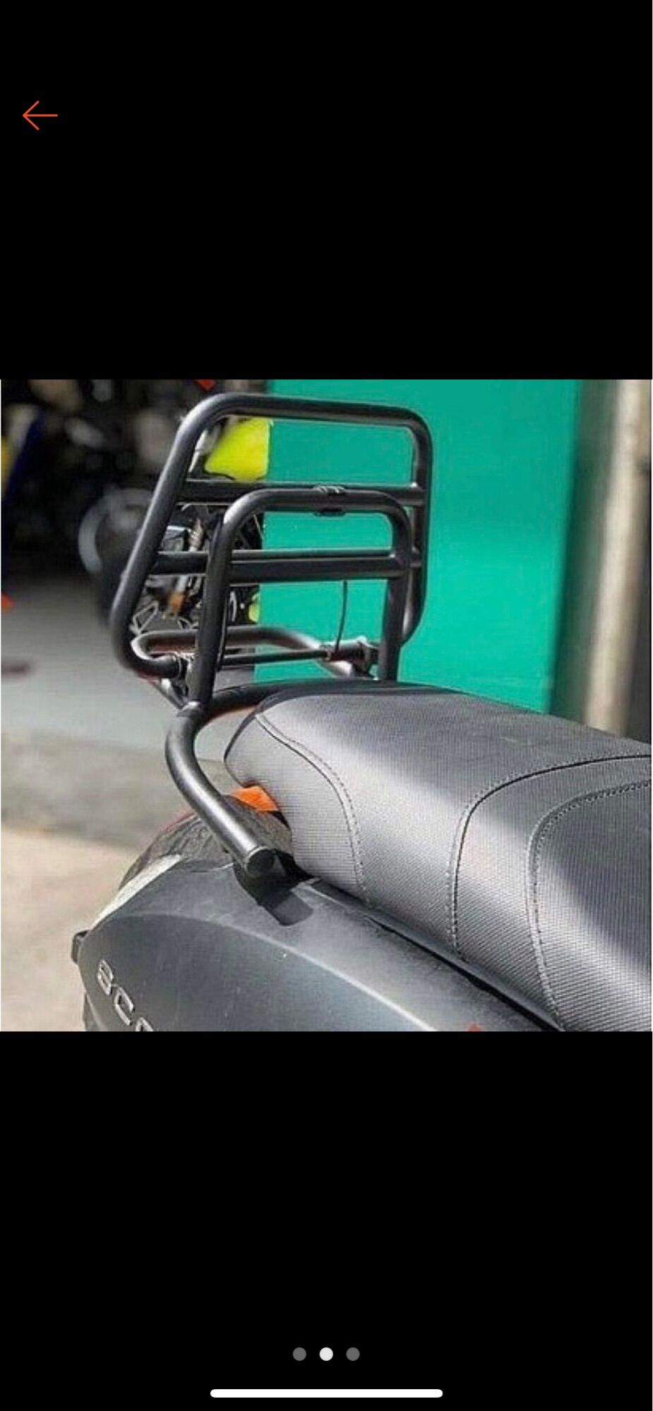 BAGA SAU TỰA LƯNG SCOOPY SƠN TĨNH ĐIỆN