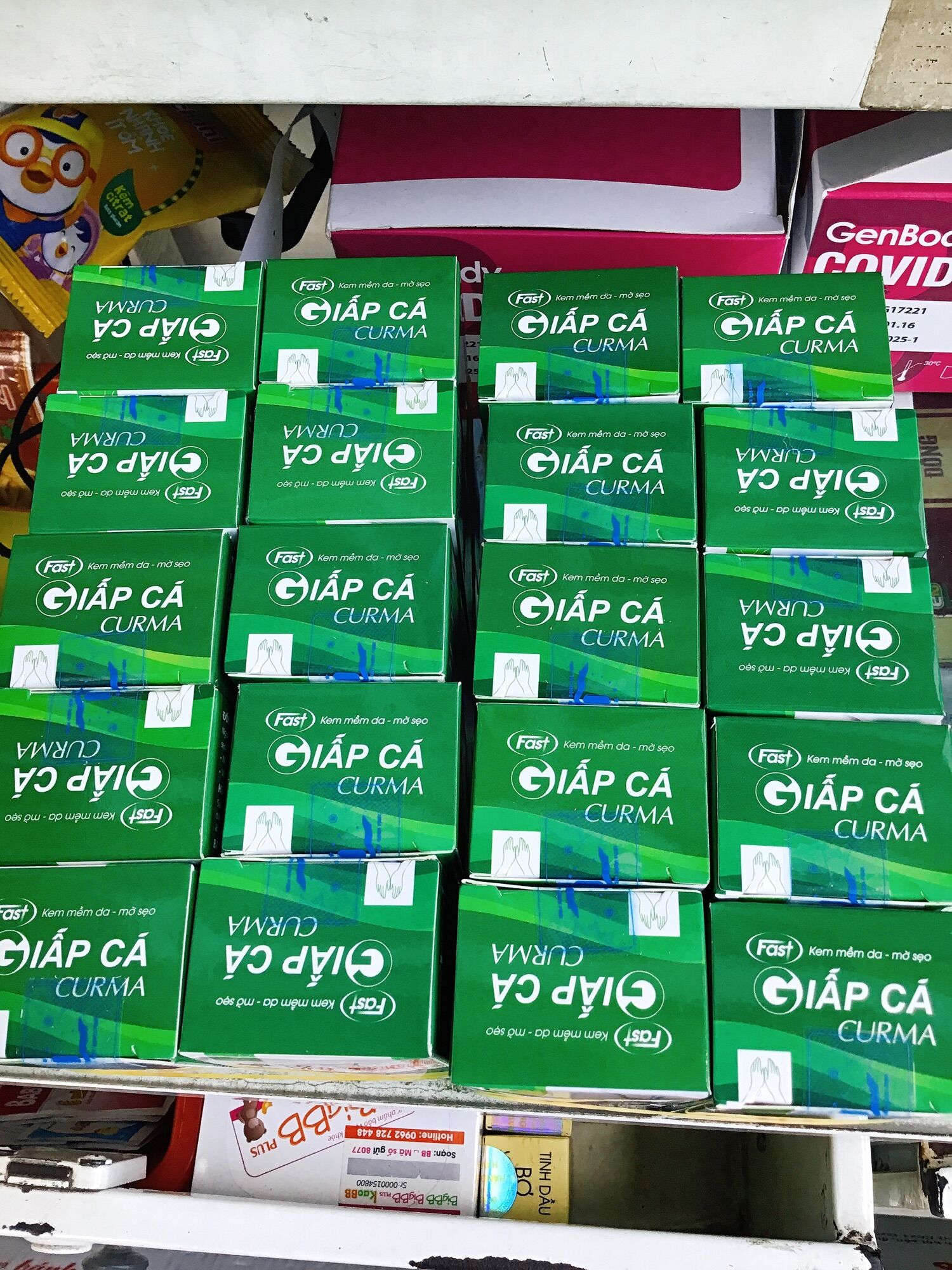 [HCM]Kem mềm da mờ sẹo GIẤP CÁ 20g