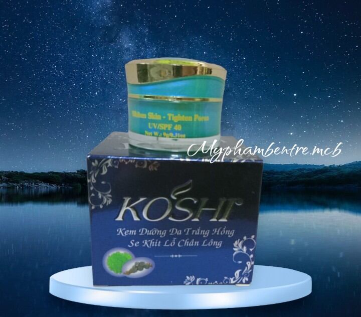 Kem koshi chuyên nám trắng da trắng hồng da 9gam